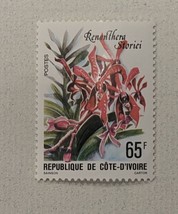 Stamp -Ivory Coast 1979 Sc 497 flower, MNH Renanthera - $1.15