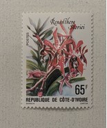 Stamp -Ivory Coast 1979 Sc 497 flower, MNH Renanthera - $21.93 MXN