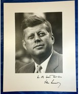 John F Kennedy Photo 8x10 Card Stock Facsimile Signed Best Wishes No COA - £98.35 GBP