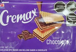 3X MARINELA CREMAX CHOCOLATE COOKIES ( GALLETAS ) 3 PACKS OF 113g EA -FR... - $17.81