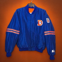 Vintage Denver Broncos Starter Pro Line Jacket XL Mens NFL 90&#39;s Made USA - £62.36 GBP