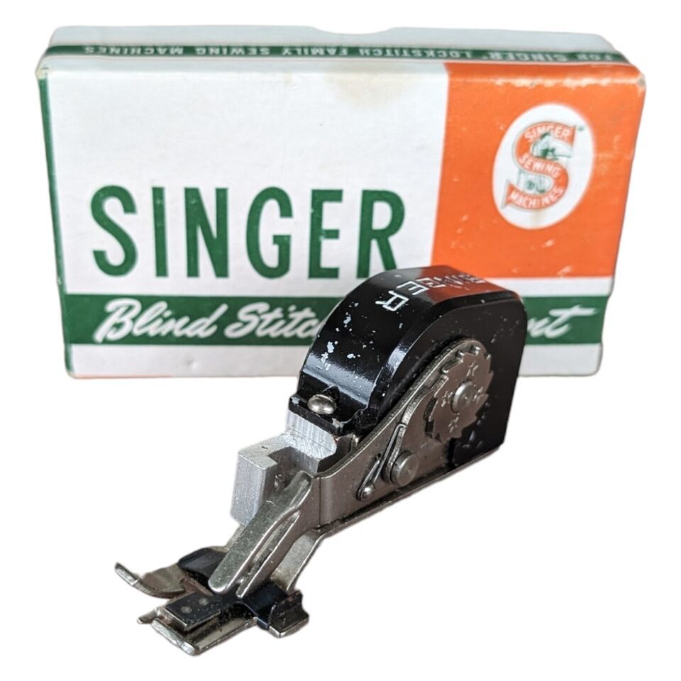 Blind Stitch Attachment #160616 in Original Box for Singer with Instruct... - $24.24