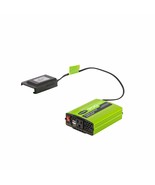 Greenworks 40V 300W Cordless Power Inverter, Sine Wave Inverter with 2 U... - £72.77 GBP