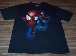 VINTAGE 2002 SPIDER-MAN Ultimate Spiderman Marvel Comics T-Shirt YOUTH M... - £18.58 GBP