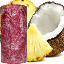 Coconut Pineapple Scented Palm Wax Pillar Candle - £19.75 GBP+