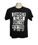 2017 WWE Summer Slam Bklyn New York Adult Medium Black TShirt - $371.40 MXN