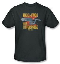 Star Trek The Original Series NCC-1701 U.S.S. Enterprise T-Shirt 2X New Unworn - £16.23 GBP