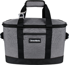 Collapsible Cooler Bag Insulated Leakproof Soft Sided Portable 50 Can Black NEW - £46.42 GBP