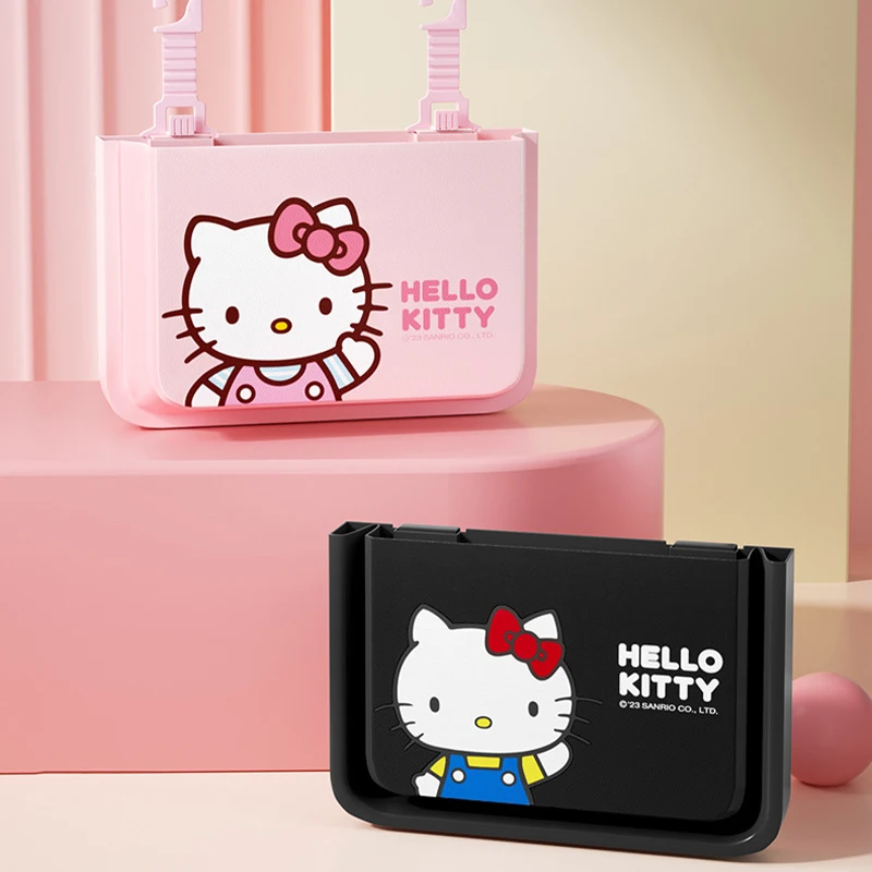 Sanrio Kawaii Hello Kitty Car Seat Back Trash Can Anime Cartoon Lovely Fashion - £15.26 GBP