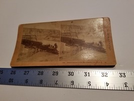 Home Treasure Grand Canyon Rio Grande Stereoview Card 1891 Train Bridge #4501 - £18.60 GBP