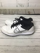 Nike Golf Men&#39;s Durasport z 13 Soft Spikes Shoes 844550-100 White - $26.18