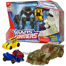 2008 Transformer Animated Exclusive 3 Pack Figure Deluxe Class STEALTH LOCKDOWN - £78.83 GBP