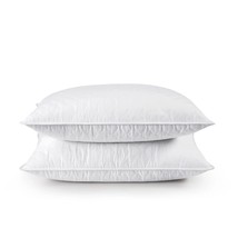 Set of 2 Machine Washable Down Feather Blend Pillow in Standard/Queen size - $2,609.40 MXN