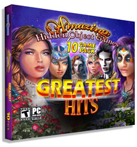 “Greatest Hits” Amazing Hidden Object PC Games, Pack of 10 Games - £7.80 GBP