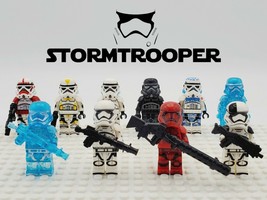 10pcs Star Wars Stormtroopers Assortment Custom Armored Minifigures Collection - £16.83 GBP