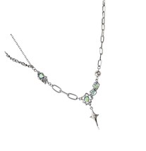 Crystal Necklace for women | Moonstone Cross | Gift - £57.67 GBP