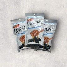 3 x Luden&#39;s HONEY LICORICE Throat Drops Menthol Lozenges Cough 30 Ct Ea ... - $34.64