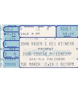 John Cougar Mellencamp Ticket Stub March 22 1988 Seattle Center Coliseum - €9,26 EUR