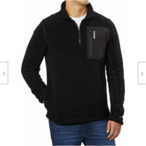 Hi-Tec Men’s ¼ Zip Thermo Fleece Black Pullover XXL - £10.94 GBP