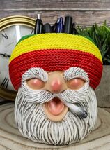 Whimsical Smoking Rastafarian Reggae Gypsy Gnome Stationery Pen Holder F... - $23.95