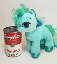 Ty Beanie Horse Topaz Teal Turquoise Pony 6&quot; Plush Stuffed - $8.86