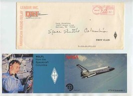 NASA Spacecraft Columbia QSL Card Amateur Radio Brochure Letters &amp; Envel... - $47.52