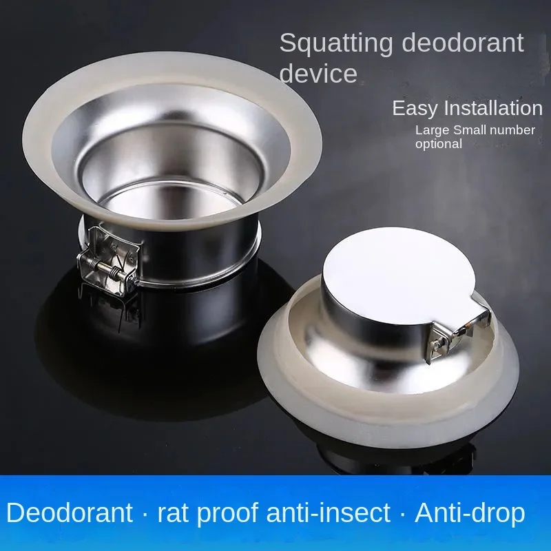 House Home Durable Squatting Pan Anti-smell A Squat TAet Deodorize Stopper Stain - £19.65 GBP