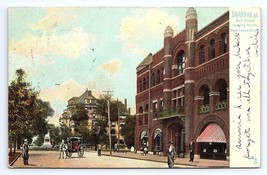 Postcard Savannah Georgia Bull Street North From Jones Street GA Raphael Tuck - £4.32 GBP