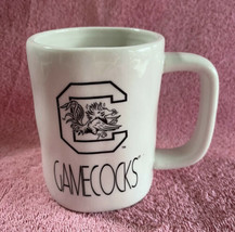 Gamecocks Mug University Of S.C. Usc Ceramic Coffee Cup White Dimpled New 4.5” - £14.84 GBP