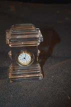Rosenthal Versace Medusa Crystal Mini Clock Vintage. Works great, New Battery - £125.16 GBP