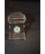 Rosenthal Versace Medusa Crystal Mini Clock Vintage. Works great, New Ba... - £125.16 GBP