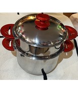 Moroccan couscous pot induction stainless steel - Couscoussier -Couscous... - $1,287.56 MXN+