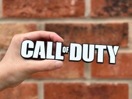 Call of Duty Logo 3D Sign Video Game Collectible Gamer Room Decor Memora... - $12.73