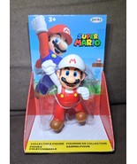 New RARE  Super Mario Bros Movie 2 inch Collectible Figure - FIRE MARIO - £11.68 GBP
