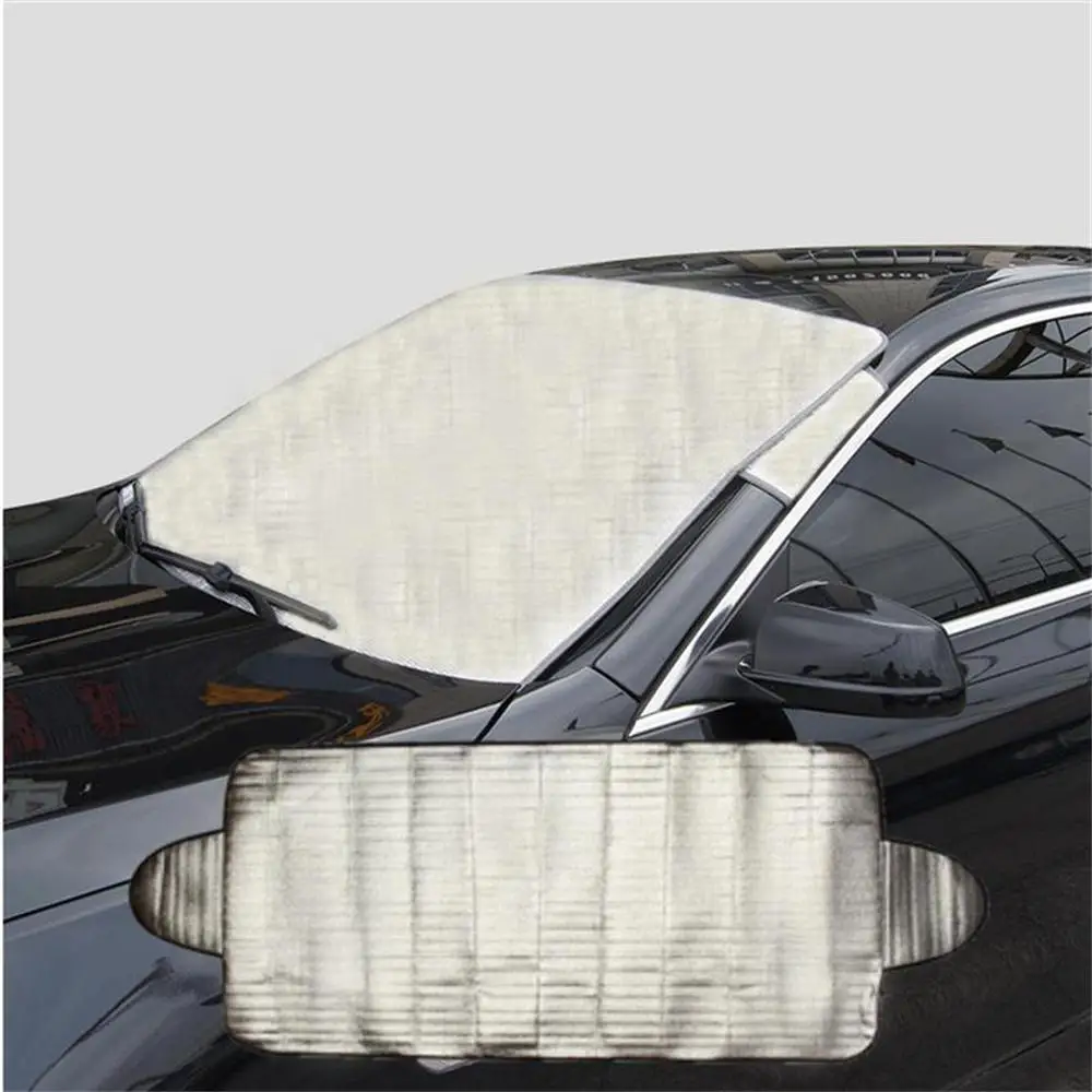 Universal Car Sunscreen Film - Durable Aluminum Foil and Sponge Material - £10.03 GBP
