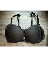 Victoria Secret Dream Angels Push Up Black Bra Size 32C - £19.33 GBP