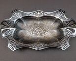 Fabr Wolska Pod Warszawa Poland Antique Silver Plate Serving Bowl Dish Tray - $584.99