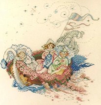 Sale! Complete X Stitch Kit "The Baby Boat" By Mirabilia - $49.49