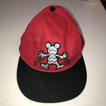 Disney Parks Baseball Cap Hat Embroidered Mickey Mouse Red Black 1928 Sn... - £7.03 GBP