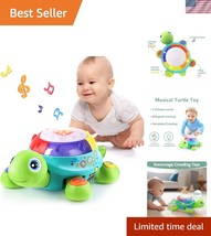 Educational Musical Turtle with Bilingual Learning: Perfect Gift for Babies - $906.07 MXN