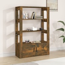 Modern Wooden Open Home Sideboard Storage Unit Cabinet With 3 Shelves 2 Doors - £74.67 GBP+