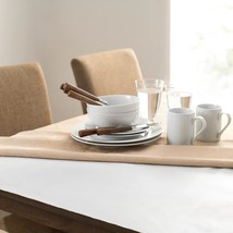 Elrene Home Fashions Deluxe Heavy Duty Table Pad Protector Cushioned, White - $35.94