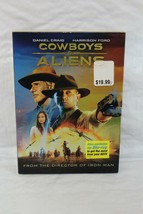 Cowboys &amp; Aliens DVD Movie 2011 Harrison Ford Daniel Craig Universal Sleeve - £7.81 GBP
