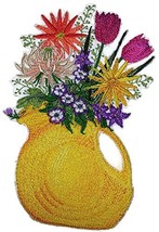 Custom and Unique Spring Blooms Flowers with Vase[Pitcher of Flowers] Em... - $19.30