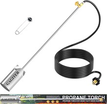 Propane Torch Weed Burner Kit, Blow Torch High Output 1,000,000 Btu,, Ch... - £41.20 GBP