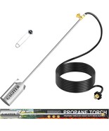 Propane Torch Weed Burner Kit, Blow Torch High Output 1,000,000 Btu,, Ch... - £39.38 GBP