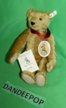 Steiff Germany Delighted Teddy Bear Genuine Mohair QVC 97 00719 665363 Plush Toy - £126.21 GBP