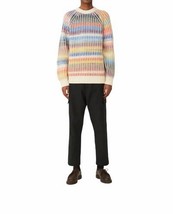 Nn07 viggo raglan crew sweater in BRIGHT MULTI - size L - $179.19