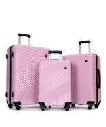 Tripcomp Luggage 3 Piece Set,Suitcase Set with Spinner Wheels Hardside - $200.19 CAD
