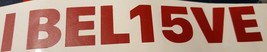 I believe 15  Kansas City Chiefs NFL Football Vinyl Decal Mahomes pick c... - $4.06 CAD